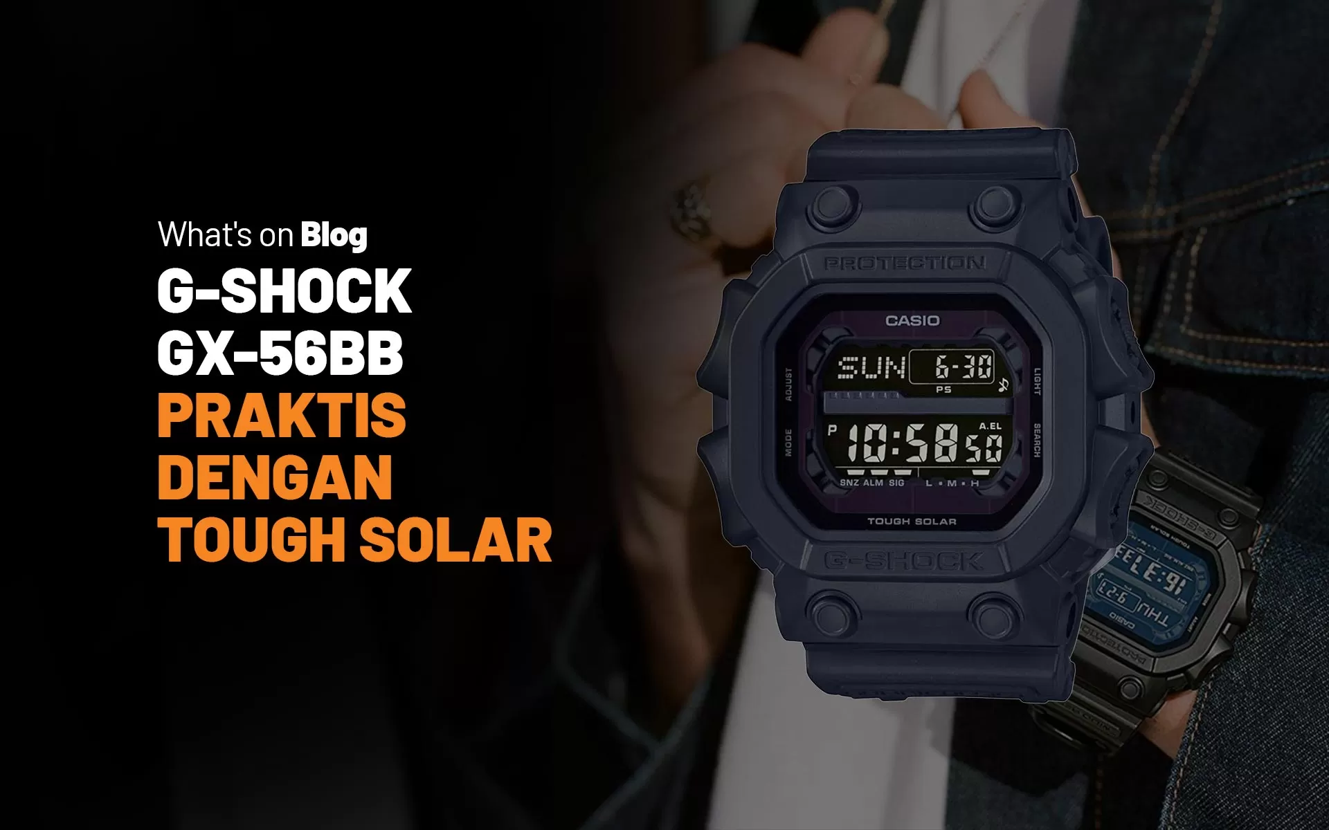 Casio G-Shock GX-56BB King Kong dengan Teknologi Tough Solar