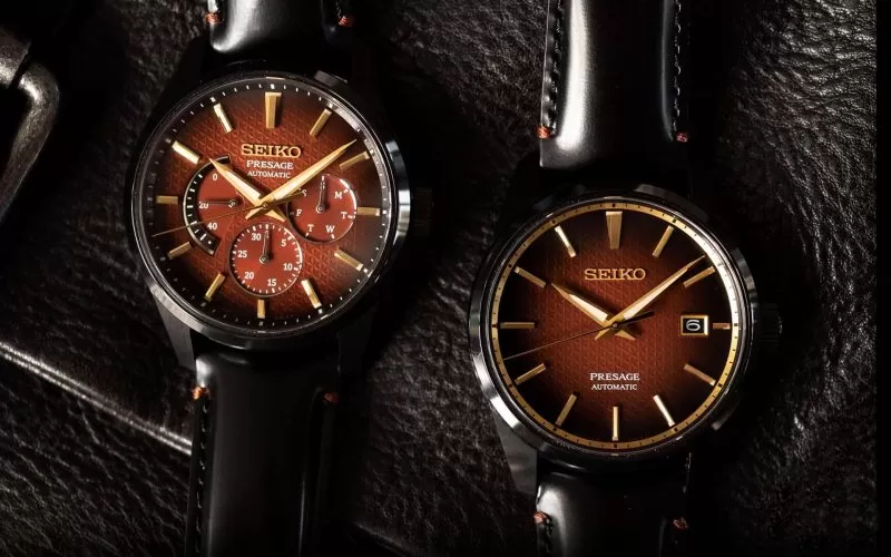 Seiko Terbaru 2022 : Seiko Presage Sharp Edged Kabuki-Inspired Limited Edition