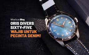 Oris × Momotaro Divers Sixty-Five Special Edition, Jam Tangan Dengan Balutan Denim yang Unik