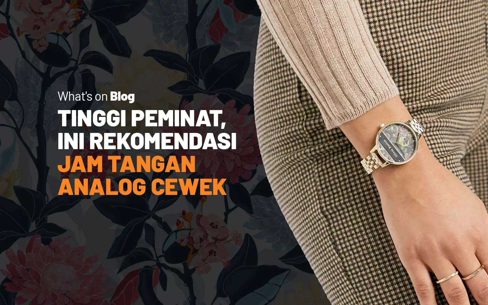 10 Rekomendasi Jam Tangan Analog Wanita