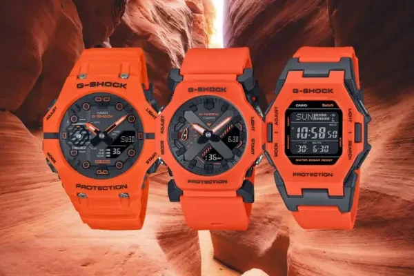 Hadir dengan Warna Emergency Orange, Intip 3 Model Baru G-Shock Orange Series Berikut!