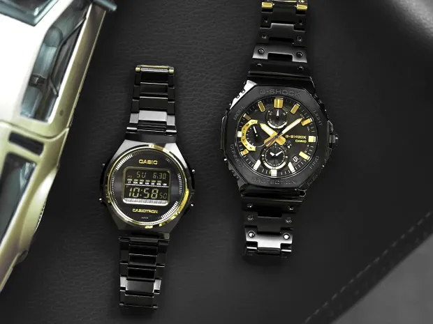 Intip 2 Koleksi Casio Watch 50th Anniversary Casiotron TRN50ZE-1AJR dan G-Shock GMC-B2100ZE-1AJR