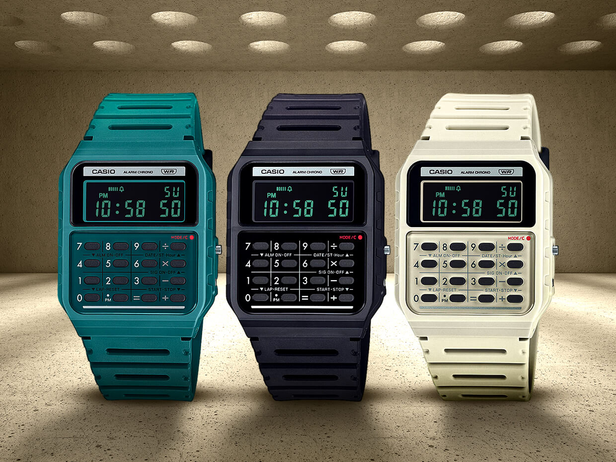 Casio Classic Calculator CA-53WB Series dengan Warna Heritage akan Dirilis