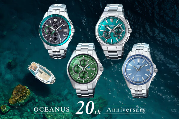 Rayakan Anniversary ke-20, Casio Oceanus Rilis 4 Model Limited Edition