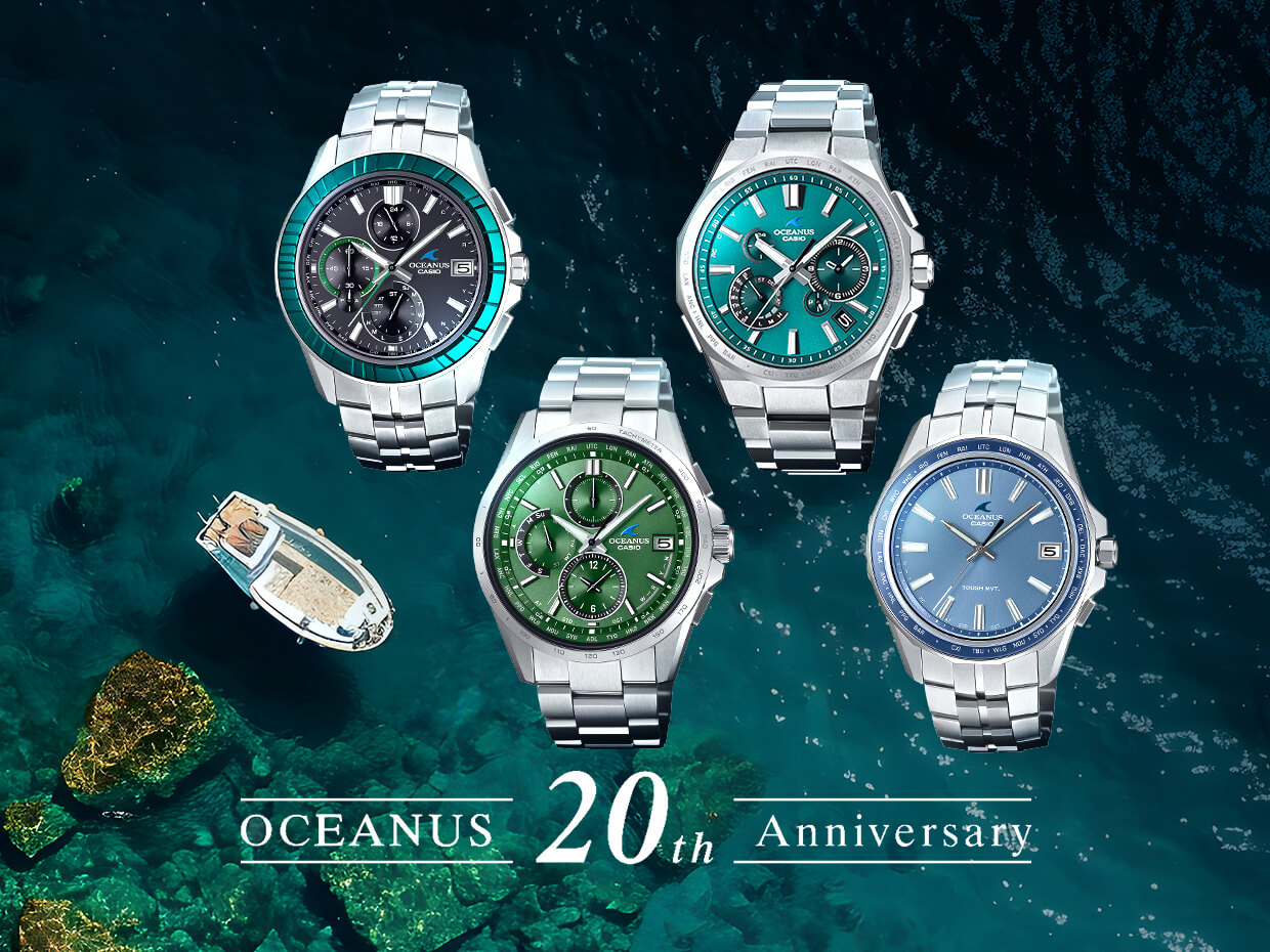 Rayakan Anniversary ke-20, Casio Oceanus Rilis 4 Model Limited Edition