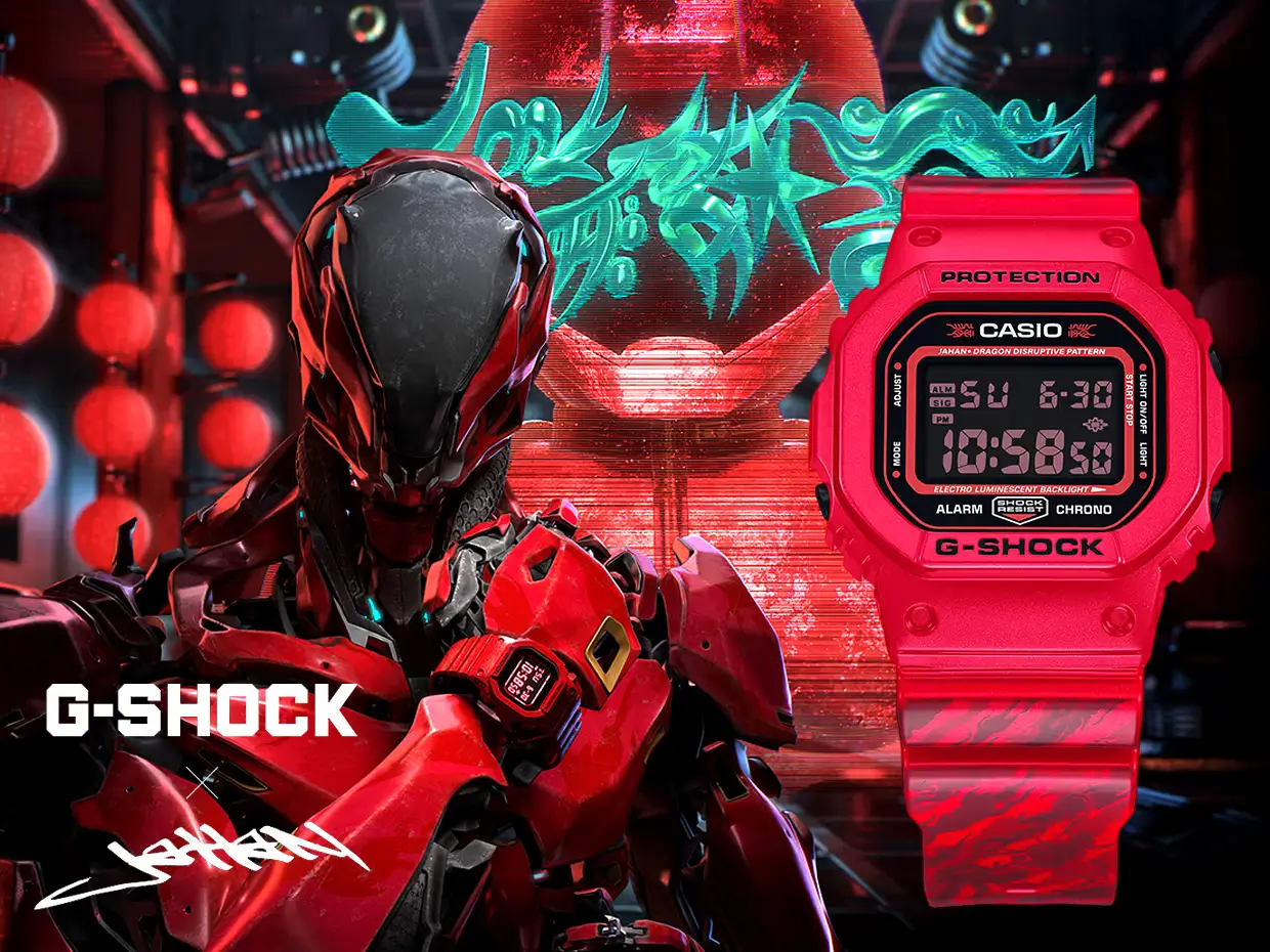 G-Shock X Jahan Loh Rilis DW-5600JAH24-4 untuk Pasar Asia Tenggara