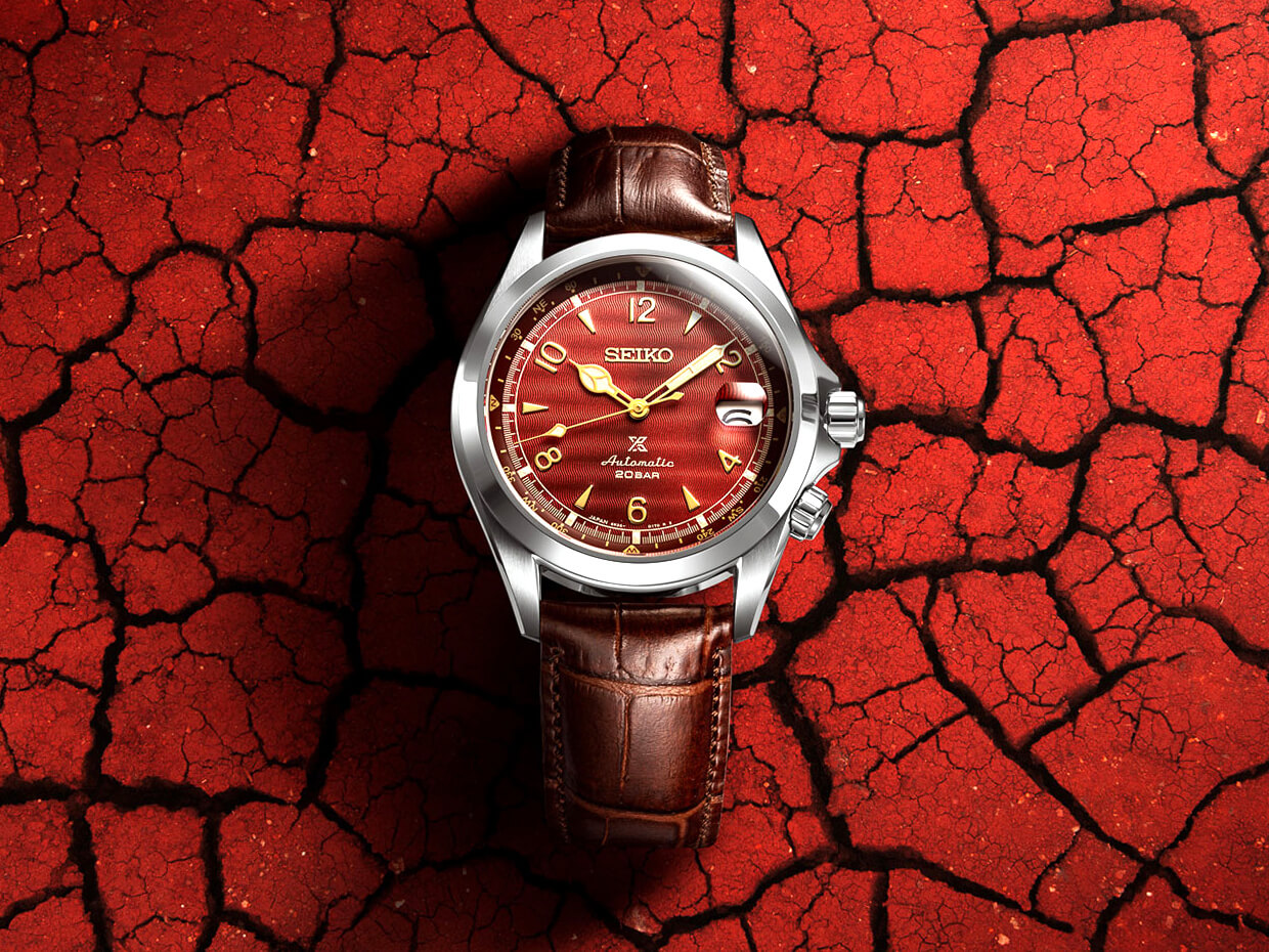 Terinspirasi Gurun Merah Australia, Seiko Rilis Alpinist Australasian Limited Edition SPB489J1