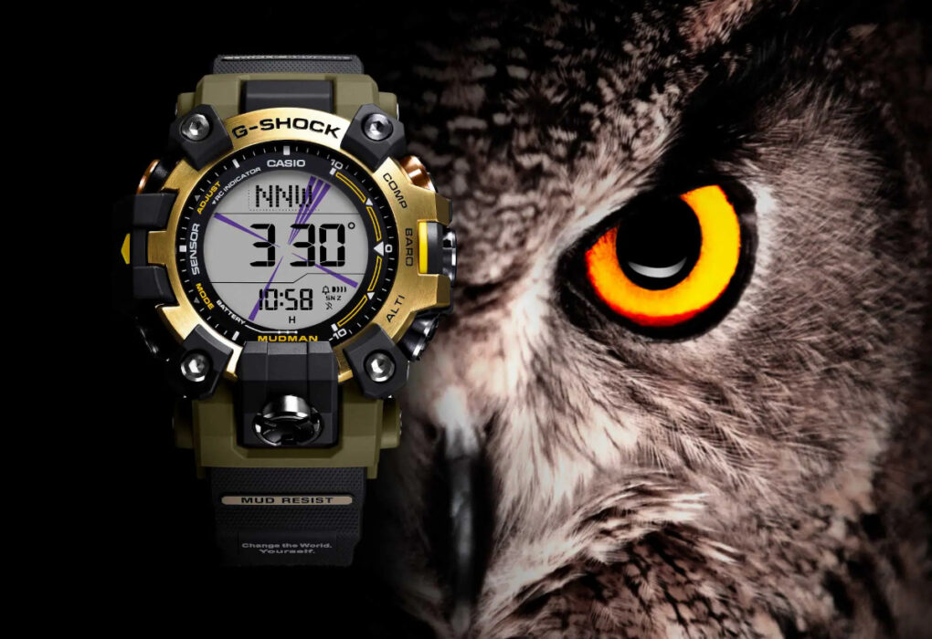 Terinspirasi dari Burung Hantu Blakiston’s Fish, G-Shock Rilis Mudman Earthwatch GW-9501KJ-8JR