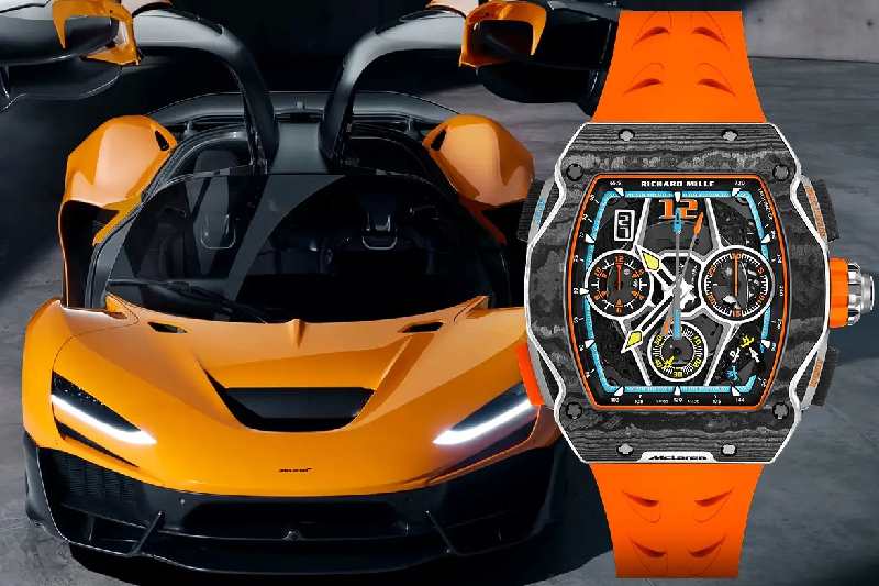 Kolaborasi Bersama McLaren, Richard Mille Rilis RM 65-01 Automatic Spilt-Seconds Chronograph McLaren W1