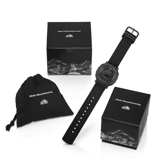 Pakai Strap Tahan Api, Casio Rilis Pro Trek X White Mountaineering PRJ-B001WM-1JR