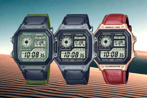 Casio Royale AE-1200WHUB Baru Dirilis, Kini Hadir Dengan Leather Strap