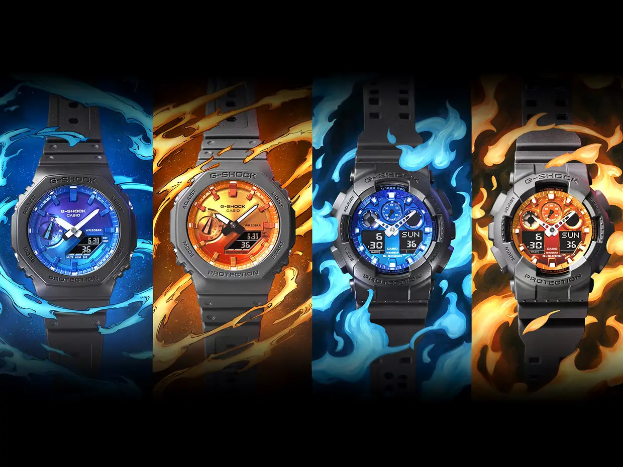 G-Shock Rilis Flame Inside Collection yang Terinspirasi dari Api