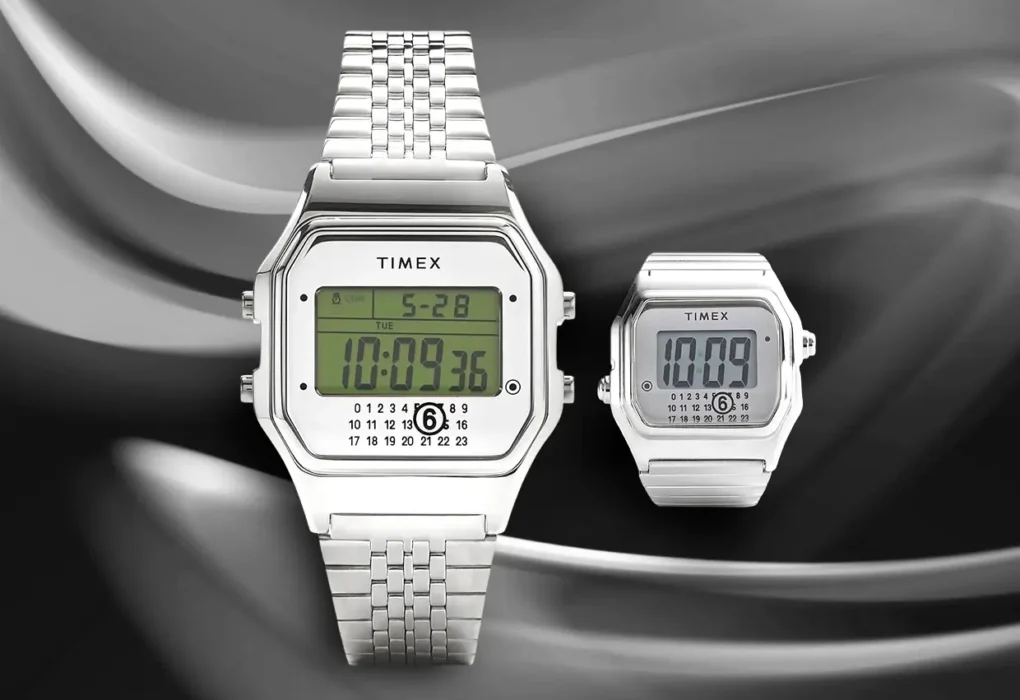 Timex x MM6 Maison Margiela Rilis Jam Tangan T80 dan Jam Cincin Digital yang Unik