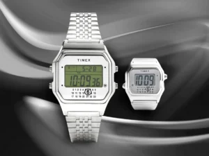 Timex x MM6 Maison Margiela Rilis Jam Tangan T80 dan Jam Cincin Digital yang Unik