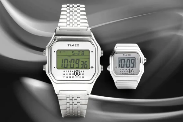 Timex x MM6 Maison Margiela Rilis Jam Tangan T80 dan Jam Cincin Digital yang Unik