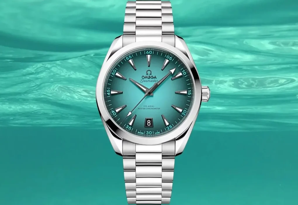 Omega Rilis Seamaster Aqua Terra 150m dengan Turquoise Dial dalam 2 Ukuran Case