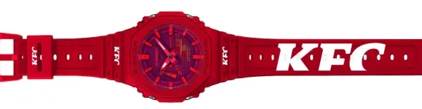 Kolaborasi Casio G-Shock dan KFC Hadirkan Jam Tangan GA-2100 untuk Giveaway Natal di Inggris