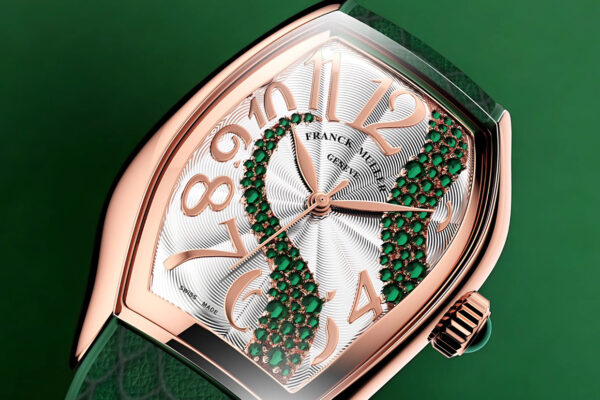 Sambut Tahun Ular 2025, Franck Muller Rilis Silhouette CX Snake Bertabur Emerald