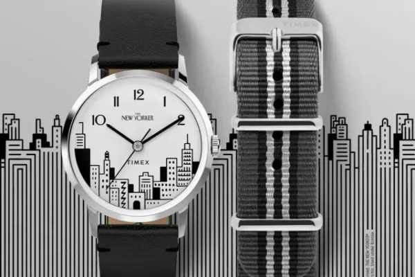 Timex x The New Yorker: Rilis Jam tangan Marlin Limited Edition dengan Gedung Pencakar Langit pada Dial