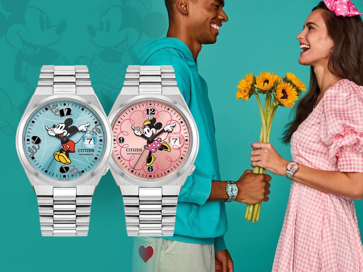 Citizen X Disney, Hadirkan Sepasang Jam Tangan Tsuyosa Mickey Mouse dan Minnie Mouse!